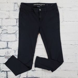 American Eagle Black Super Stretch Jeggings
